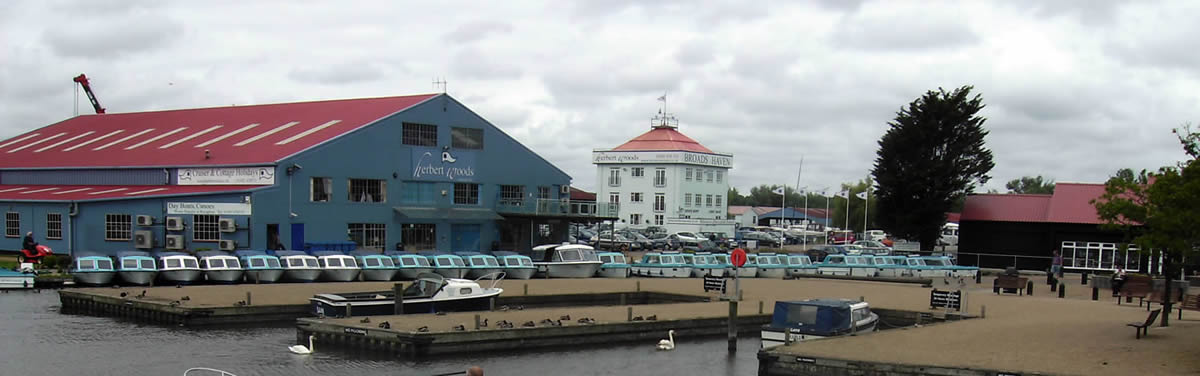 Day boats at Potter Heigham